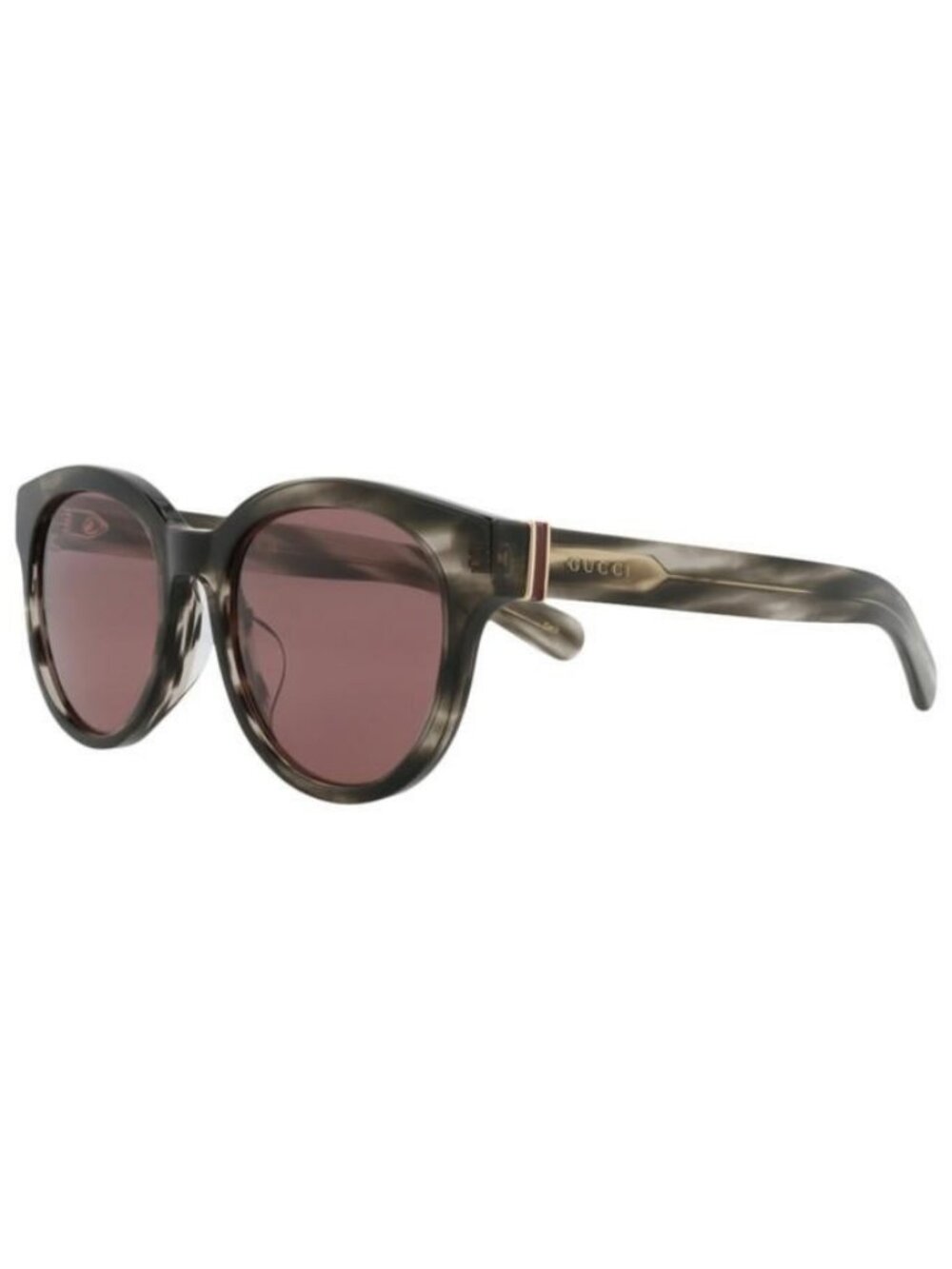 New Gucci Mens Round/Oval Havana Havana Brown Fashion Designer Sunglasses